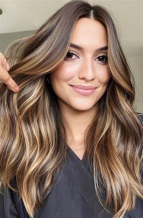 brunette hair coloring ideas|More.